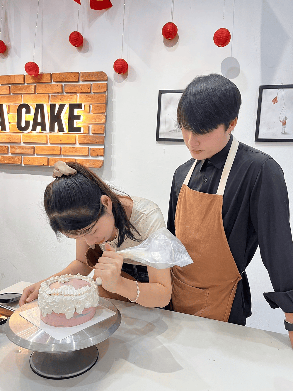 Workshop làm bánh Lala Cake (Nguồn: Lala Cake).